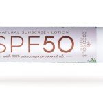 Spray can of COCOSOLIS Natural Sunscreen Lotion SPF 50