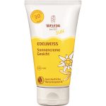 Cream tube containing Weleda SPF 50 Sunscreen